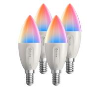 Govee Ampoule Connectée E14 RGBWW, Compatible avec Matter, Alexa et Google Assistant, 450 lm, Contrôle de Groupe, 4.8W, 16 Millions de Couleurs, 54 Ambiances, lot de 4