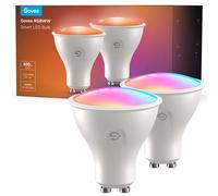 Govee Ampoule LED Intelligente B600D3C1, GU10, Wi-Fi/Bluetooth, Multicolore 16M, 2700-6500K, 400lm, IRC 80, Durée 25000h Kit 2 pièces