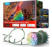 Govee Christmas Sparkle String Lights 20M, RGBWIC de avec 250 LEDs | Décorations de Noël d'Intérieur, Plus de 140 Modes de Scène, Contrôle Intelligent par Application avec Alexa