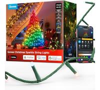 Govee Christmas Sparkle String Lights, Décorations de Noël d'Intérieur, Lumières RGBWIC de 30M avec 375 LEDs, Plus de 140 Modes de Scène, Contrôle Intelligent par Application avec Alexa