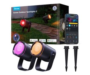 Govee H7093311 Projecteurs extérieurs RGBICWW