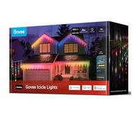 Govee Icicle Lights Rideau 20M, RGBIC 800 LEDs Extérieur Rideau Lumineux de Noël, Guirlandes Lumières avec 78+ Modes pour la Décor Noël, Étanchéité IP67, Compatible avec Alexa