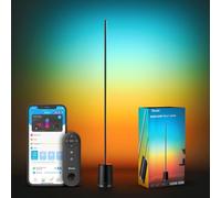 Govee LED Lampadaire Smart, WiFi RGBIC Lampadaire à intensité variable fonctionne avec Alexa et Google Assistant, contrôle par application, synchronisation musicale