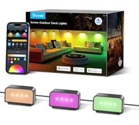 Govee Lumière Extérieur pour Clôture, RGBIC avec Lumière Blanche, IP65, 6er | Eclairage de Terrasse, Eclairage d'Escalier Intelligent IP65, Fonctionne avec Alexa et Matter, pour Clôture, Patio, Cour