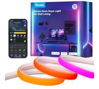Govee Neon Ruban LED pour Plinthe, 3M Bande LED pour Lignes et Coins Muraux, Compatible avec Matter, Alexa et Google Assistant, Sync de Musique, Découpable, Neon Lampe pour Salon, Chambre à Coucher