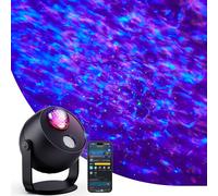 Govee Projecteur Ciel Étoilé de Vagues Océaniques avec effets d'Ondulation Dynamiques, Compatible avec Matter, 40+ Modes de Scène, 18 Options de Bruit Blanc, Idéal pour Salon&Chambre (sans Adaptateur)