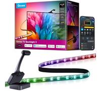 Govee Rétroéclairage TV LED 3 RGBWIC avec Double Caméra, Ruban LED TV 5m | 4MP Double Caméra, LED TV Backlight Synchronisation Image pour 75-85", 60 LED/m, Filtre AI Cinéma, Compatibilité Matter/Alexa