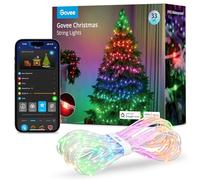 Govee RGBIC Guirlande Lumieuse de Noël Extérieure 10M, Lampe LED d'Halloween, Decoration Noël Intérieure, Lumière LED Extérieure de 100 Perles, 125+ Modes de Scène, Etanche IP65, Compatible avec Alexa