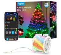 Govee RGBIC Guirlande Lumieuse de Noël Extérieure 20M, Lampe LED d'Halloween, Decoration Noël Intérieure, Lumière LED Extérieure de 200 Perles, 125+ Modes de Scène, Etanche IP65, Compatible avec Alexa