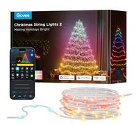 Govee RGBWIC Guirlande Lumineuse de Noël 30M, Décorations d'Halloween Noël pour L'intérieur, Lumières 300 LEDs avec Smart Mapping et AIGC, 130+ Scene Modes, Compatible avec Matter, Câble Transparent