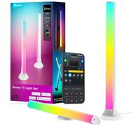 Govee RGBWIC TV Light Bars, Rétroéclairage WiFi pour TV 45-70 pouces | Rétroéclairage LED pour TV et PC, compatible avec Matter, Alexa et Google Assistant, 3 options de positionnement, Blanc