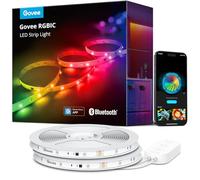 Govee Ruban LED 20M, RGBIC Bande LED avec Contrôle de Segment, Synchronisation Musicale, 64 Modes Scène, Contrôlable via APP, Changement de Couleur, pour la Chambre, 2 rouleaux de bandes de 10m