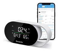 GoveeLife Moniteur intelligent de qualité de l'air avec PM2.5, WiFi, capteurs de température et d'humidité, affichage LED, rafraîchissement 2 s, stockage de données de 2 ans, pour la maison et le