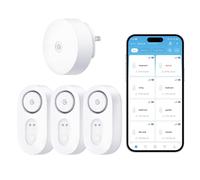 GoveeLife WiFi Water Flew Detector 3 pack pour le capteur d'eau domestique avec une alerte distante de la gamme de surveillance de 1804 pieds ave