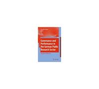 Governance And Performance In The German Public Research Sector