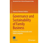 Governance and Sustainability of Family Business: Evidence from Domestically Listed Italian Companies