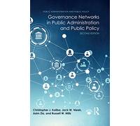 Governance Networks in Public Administration and Public Policy