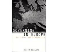 Governing in Europe Fritz Wilhelm Scharpf (Auteur)