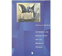 Government and Binding Theory and the Minimalist Program, Generative Syntax