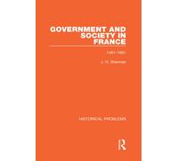Government And Society In France