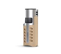 GoView ZOOMR HD Mono 8x25 monoculaire Compact HD, Mini-télescope (Zoom 8X, boîtier en magnésium, Adaptateur Smartphone et Accessoires Inclus) Light Brun