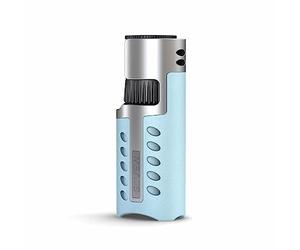 GoView ZOOMR HD Mono 8x25 monoculaire Compact HD, Mini-télescope (Zoom 8X, boîtier en magnésium, Adaptateur Smartphone et Accessoires Inclus) Miami Bleu