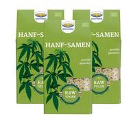 Govinda Bio Graines de chanvre Semences 3x150 g