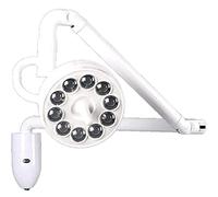 GOVRN Lampe chirurgicale sans Ombre, lumière d'examen Dentaire médicale à LED, Rotation à 360 ° 30 W à Suspendre au Mur LED lumière Froide sans Ombre chirurgicale pour Tatouage Animal de Compagnie