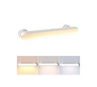 GOVSSING Portative Lampe Maquillage Magnétique, LED Pour Miroir 3 Couleurs, Rechargeable 5000mAh Led Miroir Coiffeuse avec Télécommande, Sans Fil Lumiere Coiffeuse avec Adhésive Ventouse