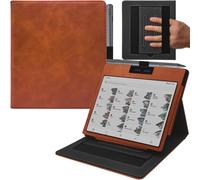 GOVTVA Étui avec double support pour tablette Onyx Boox Go 7 / Boox Tablet Go Color 7 (Gen II/Gen I 2025/2024) / Boox Page Cover avec mise en veille et réveil automatiques / double dragonne et