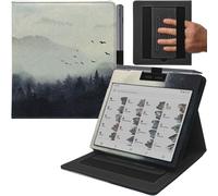 GOVTVA Étui double support pour tablette Onyx Boox Go 7 7" / Boox Tablet Go Color 7 (Gen II/Gen I 2025/2024) / Boox Page Cover avec mise en veille et réveil automatiques / double dragonne / fermeture