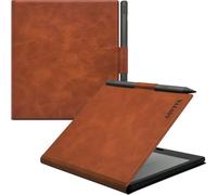 GOVTVA Étui magnétique en cuir pour tablette Boox Go Color 7 (Gen II/Gen I 2025/2024) / Onyx Boox Go 7 7" ultra fin et léger avec fonction veille/réveil automatique avec porte-stylo et fermeture