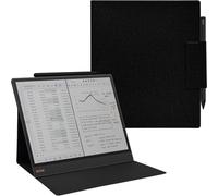 GOVTVA Étui magnétique en cuir ultra fin et léger avec boucle magnétique pour Onyx Boox Tab X C 13.3 Color/Boox Note Max 13.3 (sortie en 2025/2024) Noir