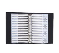 GOWENIC 0402 Livre D'échantillons D'Inducteurs SMD, Dossier D'assortiment de Condensateurs avec 50 Inducteurs de Puce Multicouches, pour les étudiants Ingénieurs