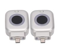 GOWENIC 2 Pcs Smart Auto Power Off Chargeur 140W USB C Adaptateur | Charge rapide 140 W, contrôle intelligent de la puce, tablette de téléphone portable, coffre-fort de nuit, coque en aluminium