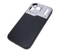 GOWENIC 2 Pièces Coque de Téléphone Photographie Adaptateur D'Objectif 17mm | Résistant aux rayures, pare-chocs en TPU souple, monture d\'objectif macro, poignée ergonomique, accès au chargement