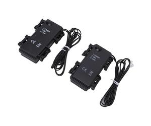 GOWENIC 2 Pièces Yeux Lumineux LED pour Décorations Extérieures de Jardin | Effet de lueur rouge étrange, minuterie automatique, construction temps