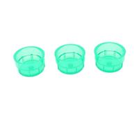 GOWENIC 3PCS Bille de Golf Marqueur Ligne Alignement Outil de Dessin | Pochoir circulaire à 360 degrés, aide à l\'entraînement en plein air en nylon vert, poche compacte, accessoire d\'aide à la