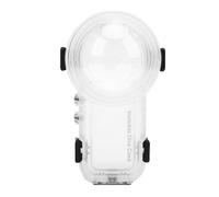GOWENIC 60M Waterproof Diving Camera Case Clear Housing for Action | Vue entièrement transparente à 360 °, coque résistante aux rayures, inserts anti-buée, plongée sous-marine avec tuba, sac