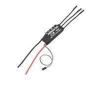 GOWENIC 80A RC ESC Variateur de Vitesse sans Balais pour Drones FPV | Prêt pour les ailes fixes, capacité de surtension de 100 A, alerte basse tension, BEC stable 5 V 4 A.