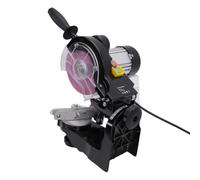 GOWENIC Affûteuse de Tronçonneuse électrique 230 W, 3 000 Tr/min, Angle Réglable, Meuleuse de Chaîne de Scie avec 2 Meules pour un Entretien et un Affûtage de Précision (Prise UE)