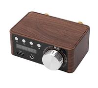 GOWENIC Ampli Numérique Stéréo HiFi 50W+50W |Mini Amplificateur de Puissance Bluetooth 5.0, de Bois, Carte SD USB pour Home Cinéma