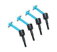 GOWENIC Arbre d'entraînement CVD en Métal Bleu pour 1/10 RC |Axe de Mise à Niveau Universel de 70 Mm pour TT02 (Blue)