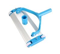 GOWENIC Aspirateur de Piscine Manuel pour Les Types de Piscine, Alliage d'aluminium |Tête de Corps Flexible pour Les Coins, Les Pentes, Manœuvre Facile et Robuste (48,3 cm / 19 Pouces)
