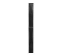 GOWENIC Autocollant de Bande Centrale Résistant aux Rayures |Protection de Décalcomanie en PVC pour Console Optical Drive Edition (Fibre de Carbone Noire)