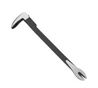 GOWENIC Barre de Levier Multifonction pour Extracteur de Clous, Mini Pied-de-biche en Acier au Carbone pour la Démolition du Travail du Bois, Forme en L pour une Extraction Précise des Ongles,