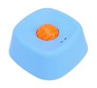 GOWENIC Bol à Boule à Lécher pour Chien, Alimentation Lente, Design Interactif pour Chiens, Nourriture Liquide, 15.5x15.5cm, Plastique Antidérapant, 1 unité (Blue)