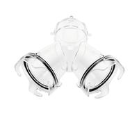 GOWENIC Bouchon Universel de Nettoyage des égouts pour Camping-car de 3 Pouces |Entrée 3/4 NPT avec Bouchon de Rinçage du Robinet à Bille Qui Coule à l'eau