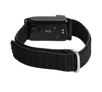 GOWENIC Bracelet Intelligent en Nylon avec Moniteur d'activité Physique et Réveil pour Surveillance de la santé 24h/24 et 7j/7, Vert (Black)