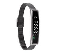 GOWENIC Bracelet Intelligent, Tracker de Fitness BT 5.3 Bracelet de santé avec Application Dédiée, Données d'exercice Visualizd, Contrôle de la Caméra à Distance, pour la Natation du (Black)